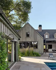 معماری مدرن مزرعه - شیوه زندگی خانه مزرعه آمریکایی