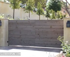 Driveway Gates - Ziegler Doors ، Inc. از اورنج کانتی ، کالیفرنیا