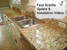 Faux Granite- فیلم های نصب DIY