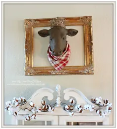 Fall Mantel 2015- سبک Farmhouse