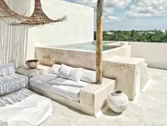 Casa Coconut - پاسیوی پشت بام اختصاصی و استخر کوچک - Appartementen te Huur in Tulum، Quintana Roo، مکزیک