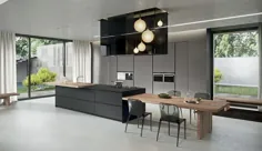 آشپزخانه های مدرن ساخته شده از مواد جدید - ایده های Arrital