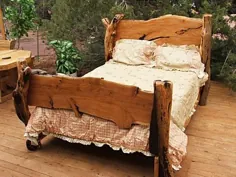 10 rustikale Bett Design - den Landhausstil nach Hause einladen