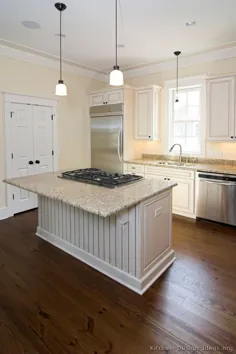 عکس آشپزخانه - سنتی - آشپزخانه عتیقه سفید (آشپزخانه شماره 16)