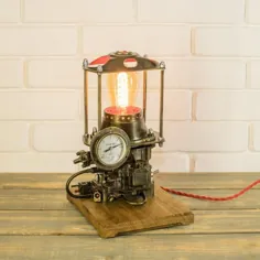 لامپ steampunk / لامپ صنعتی / لامپ ادیسون / دکور steampunk / لامپ سقف / چراغ میز / دکوراسیون صنعتی / روشنایی steampunk