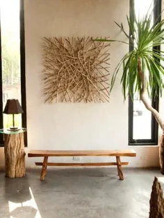 Green Home Decor تنظیمات مبلمان از چوب طبیعی توسط Art Art Import