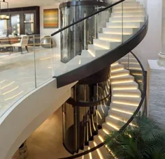 L'escalier moderne en 110 عکس بزرگنمایی