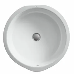 سینک ظرفشویی حمام Verticyl Ceramic Round Undermount با سرریز