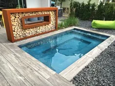 Kleiner Pool im Garten - استخر برای kleine Grundstücke