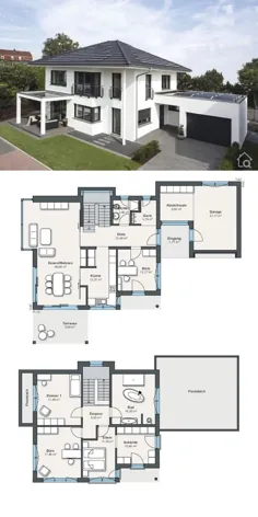 CityLife - Haus 250 mit Garage - WeberHaus |  HausbauDirekt.de