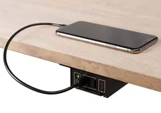 ایستگاه شارژ USB HumanCentric Under Desk با پورت USB-C و QC 3.0 |  گجتسین