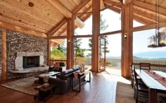 ورود به سیستم ساحل غربی و چوب - خانه های ساخته شده از چوب سفارشی - Gibsons، BC