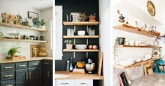 18 ایده قفسه آشپزخانه شیک و کاربردی برای صرفه جویی در فضای بیشتر