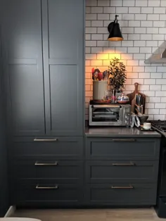 کابینت آشپزخانه خاکستری
