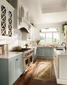 12+ ایده ساده زیبا برای آشپزخانه کشور فرانسه برای فضای کوچک - دکور این |  طرح های آشپزخانه کشور ، آشپزخانه های کشور فرانسوی ، طراحی آشپزخانه Farmhouse