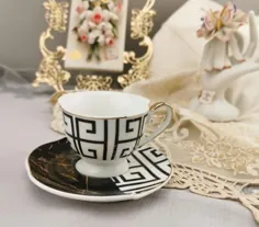 14.9 دلار آمریکا | کاشی جام اسپرسو فنجان قهوه ترکی فنجان قهوه یونانی فنجان قهوه یونانی فنجان قهوه عربی | ست های فنجان قهوه و نعلبکی |  - AliExpress