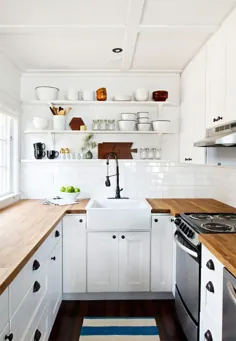 Kleine Küche einrichten زیرک - Varianten & Tipps für beste Raumnutzung