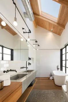پایه دوش چوبی - آخرین روند در طراحی حمام