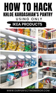 ساماندهی بودجه |  نحوه هک کردن انبار خانه Khloe Kardashians فقط با استفاده از محصولات IKEA |  مانور کامل ما
