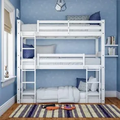 تختخواب سفری ، طبقه سه تخته چوبی ، خانه های بهتر و باغات - Walmart.com