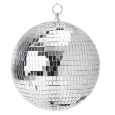 6-12 "Large Mirror Glass Disco Ball Bands Club DJ Stage Lighting Effect