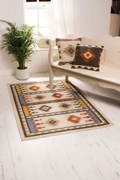 فرش گلیم زیبا برای اتاق نشیمن و اتاق خواب