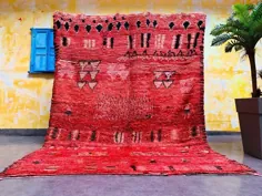فرش Vintage Fabulous مراکش 6x9 Boujad berber دست ساز |  اتسی