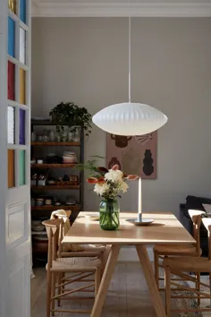یک آپارتمان در اسکاندیناوی با آشپزخانه سبز نعنا - THE NORDROOM