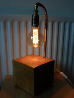 جفت لامپ های منحصر به فرد تزئینی رومیزی ساخته شده از |  اتسی