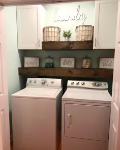 DIY تغییر اتاق لباسشویی!