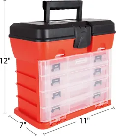 جعبه ابزار ذخیره ساز و جعبه ابزار Durable Organizer با 4 |  اتسی