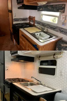 قبل و بعد از بازسازی کمپر DIY