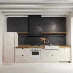 آشپزخانه هفته: آشپزخانه کشور ایتالیایی جدید توسط کاترین آرنس ، نسخه قراضه - Remodelista