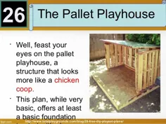 28 طرح DIY Playset رایگان برای حیاط خانه شما