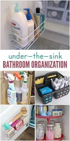 15 راه برای سازماندهی زیر سینک ظرفشویی