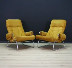 صندلی بازو 2 x vintage ، دهه 1960 |  # 76490
