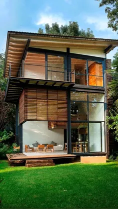 طراحی خانه چوبی