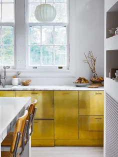 6 کابینت آشپزخانه فلزی که اثبات می شود صنعتی از آنچه فکر می کنید همه کاره است