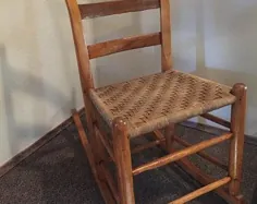 صندلی گهواره ای / صندلی گهواره ای چوبی / صندلی گهواره ای / |  اتسی