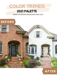 نقاشی نمای بیرونی خانه های ما با پالت BEHR® Color Trends 2021