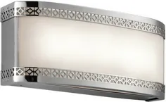 Kichler Lighting 45851CHLED Contessa Collection 2 Light LED Bath Bath Wall Mount in Finished Chrome Finished