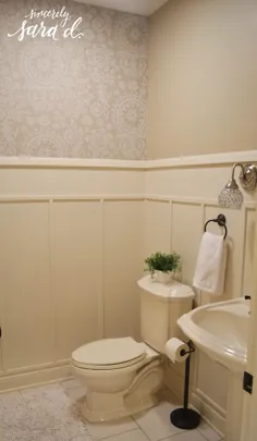 روکش دیوار حمام - با احترام ، سارا D. |  دکوراسیون منزل و پروژه های DIY