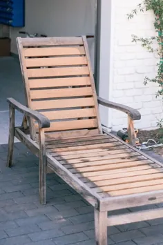 چگونه می توان مبلمان چوبی ساج در فضای باز را به راحتی بازیابی کرد