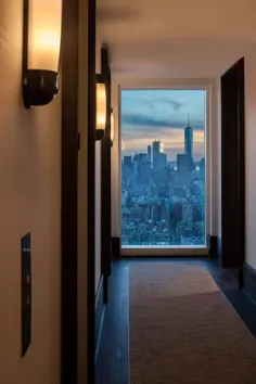 بلندترین برج Flatiron آپارتمان خیره کننده آن در طبقه 55 را نشان می دهد