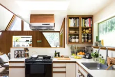 کابینت های آشپزخانه سفید و چوبی من از دهه 90 در واقع عالی هستند - دلیل این امر چیست