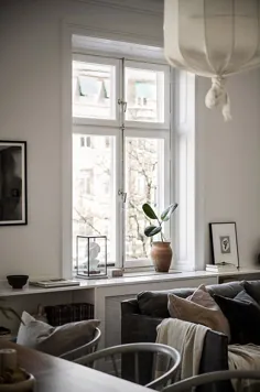 apartment آپارتمان اسکاندیناوی زیبا با رنگ های گرم (99 متر مربع)〛 ◾ عکس ◾ ایده ها ◾ طراحی