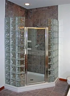 GlassBlock توسط Doheny - گالری حمام و دوش