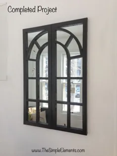خرید و تعمیر آینه قاب پنجره ای با قیمت کمتر از 100 دلار