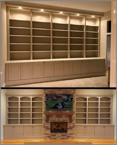 کتابخانه های سفارشی Orlando |  قفسه بندی چوب |  واحدهای دیواری چوبی |  کتابخانه ها |  قفسه های کتاب |  قفسه کتاب