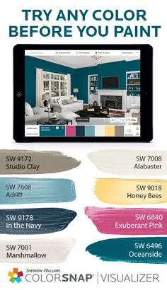 ColorSnap® Visualizer برای iPad - شروین-ویلیامز